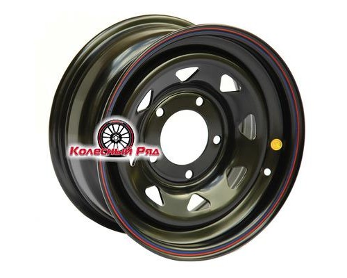 Купить диски Off-Road Wheels 7x15/5x139,7 ET25 D98,5 ВАЗ Нива черный (треуг.) от производителя Off-Road Wheels в Казани