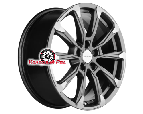 Купить диски Khomen Wheels 7,5x18/5x114,3 ET40 D64,1 KHW1808 (Haval F7/F7x) Gray-FP от производителя Khomen Wheels в Казани