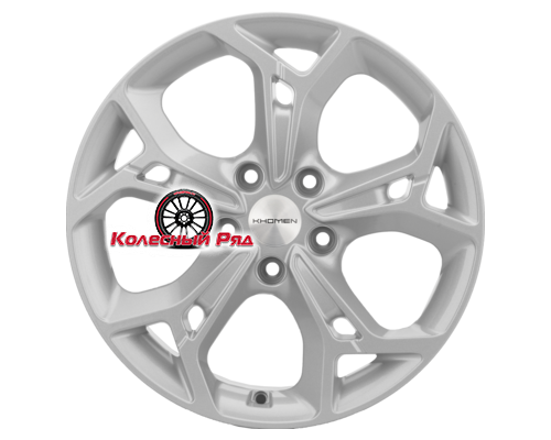 Купить диски Khomen Wheels 7x17/5x114,3 ET45 D66,1 KHW1702 (Teana/X-trail) F-Silver от производителя Khomen Wheels в Казани