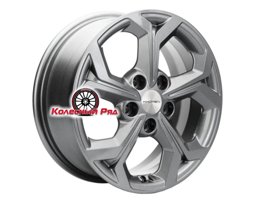 Купить диски Khomen Wheels 6,5x16/5x114,3 ET43 D67,1 KHW1606 (Huyndai/Kia) Gray от производителя Khomen Wheels в Казани