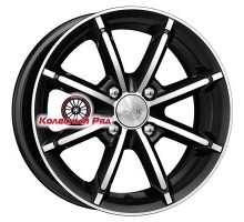 K&K 6x14/4x100 ET30 D67,1 Sportline (КС603) Алмаз черный