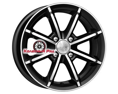 Купить диски K&K 6x14/4x100 ET30 D67,1 Sportline (КС603) Алмаз черный от производителя K&K в Казани