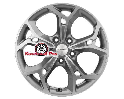 Купить диски Khomen Wheels 7x17/5x112 ET49 D57,1 KHW1702 (Octavia) Gray-FP от производителя Khomen Wheels в Казани