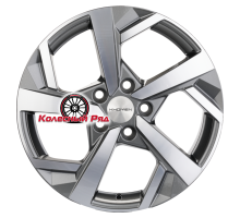 Khomen Wheels 7x17/5x112 ET43 D57,1 KHW1712 (Karoq/Octavia/Passat/Tiguan) Gray-FP