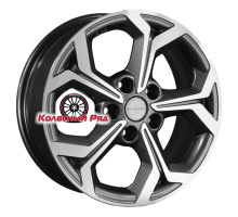 Khomen Wheels 6,5x16/5x114,3 ET46 D67,1 KHW1606 (Mitsubishi) Gray-FP