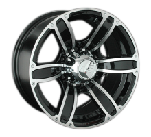 LS 8x16/6x139,7 ET10 D107,1 766 BKF (конус, Колпак+лого)