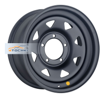 Off-Road Wheels 7x16/5x139,7 ET0 D110 УАЗ (треуг. мелкий) Черный матовый