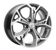 Khomen Wheels 7x17/5x114,3 ET50 D67,1 KHW1702 (CX-5/Seltos/Optima) Gray-FP