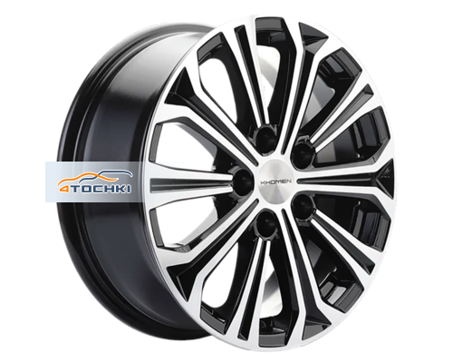 Купить диски Khomen Wheels 6,5x16/5x108 ET50 D63,3 KHW1610 (Focus) Black-FP от производителя Khomen Wheels в Казани