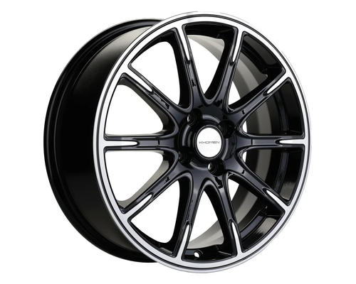Купить диски Khomen Wheels 6,5x17/4x100 ET44 D54,1 KHW1707 (KIA Rio I/II Solaris I/II) Black-FP от производителя Khomen Wheels в Казани