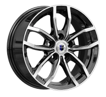 K&K 6,5x15/5x114,3 ET46 D67,1 Фрост (КС1048) Алмаз черный