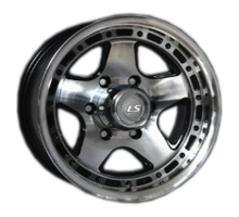 LS 8x16/6x139,7 ET-10 D106,1 870 BKF (конус, Колпак+лого)