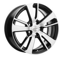 Khomen Wheels 7x17/5x114,3 ET43,5 D67,1 KHW1704 (Hyundai Tucson IV/Kia Sportage V) Black-FP