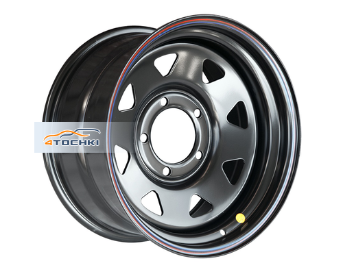 Купить диски Off-Road Wheels 8x16/5x150 ET0 D113 Тойота Ленд Крузер 100/105 Черный (треуг. мелкий) от производителя Off-Road Wheels в Казани