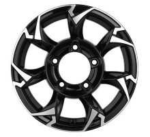 Khomen Wheels 5,5x15/5x139,7 ET5 D98,5 KHW1505 (Lada NIVA 4x4) Black-FP