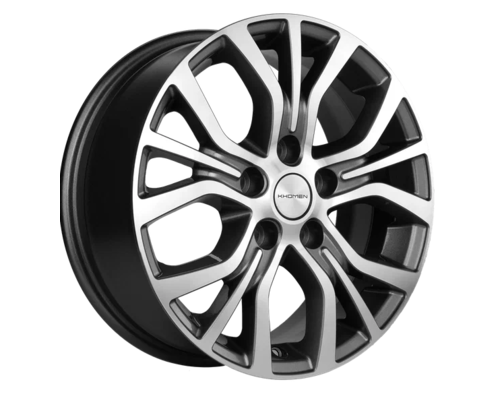 Купить диски Khomen Wheels 6,5x16/5x110 ET43 D65,1 KHW1608 (Opel Zafira) Gray-FP от производителя Khomen Wheels в Казани