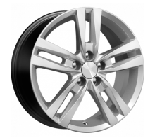 K&K 6,5x16/5x100 ET38 D67,1 Rassvet (КС868) Сильвер
