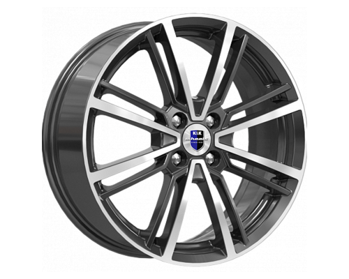 Купить диски K&K 7x17/5x114,3 ET50 D67,1 Эрфурт (КС898) Алмаз черный от производителя K&K в Казани