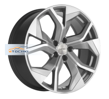 Khomen Wheels 8,5x20/5x112 ET33 D66,6 KHW2006 (Audi/VW) Brilliant Silver-FP