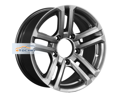 Купить диски K&K 7x16/5x139,7 ET5 D110,1 Палладика (КС591М) Дарк платинум от производителя K&K в Казани Купить диски K&K 7x16/5x139,7 ET5 D110,1 Палладика (КС591М) Дарк платинум от производителя K&K в Казани