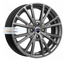 K&K 6x16/4x100 ET41 D60,1 Меандр-оригинал (КС879) Дарк платинум