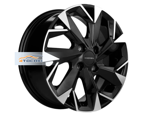 Купить диски Khomen Wheels 6x15/4x100 ET40 D60,1 KHW1508 (XRay) Black-FP от производителя Khomen Wheels в Казани
