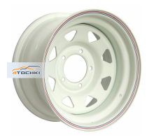 Off-Road Wheels 8x16/5x139,7 ET0 D110 УАЗ (треуг. мелкий) Белый