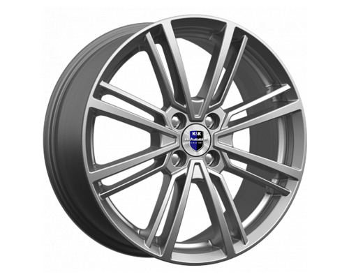 Купить диски K&K 7x17/4x100 ET41 D60,1 Эрфурт (КС903) Дарк платинум от производителя K&K в Казани Купить диски K&K 7x17/4x100 ET41 D60,1 Эрфурт (КС903) Дарк платинум от производителя K&K в Казани