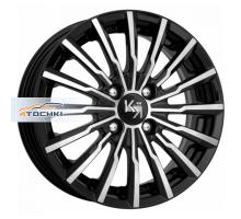 K&K 7x17/5x110 ET51 D67,1 Акцент-оригинал (КС562) Алмаз черный