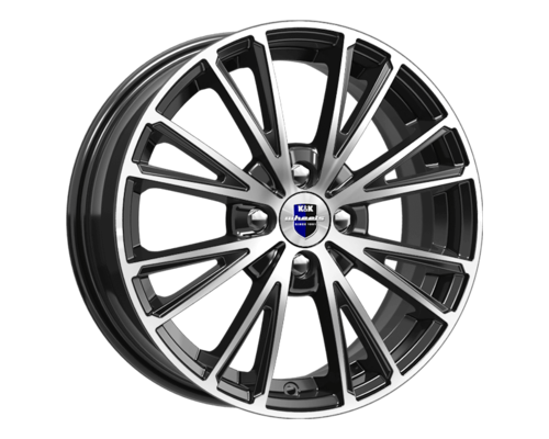 Купить диски K&K 6x16/4x100 ET50 D60,1 Меандр-оригинал (КС879) Алмаз черный SK от производителя K&K в Казани