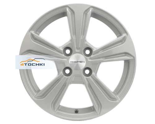 Купить диски Khomen Wheels 6x15/4x100 ET48 D54,1 KHW1502 (Rio/Solaris) F-Silver от производителя Khomen Wheels в Казани Купить диски Khomen Wheels 6x15/4x100 ET48 D54,1 KHW1502 (Rio/Solaris) F-Silver от производителя Khomen Wheels в Казани