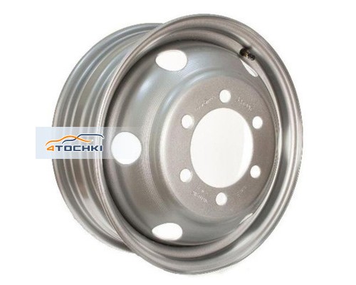 Купить диски Asterro 6,75x19,5/6x222,25 ET133 D164 M20 Silver (1904) Газон NEXT, ПАЗ от производителя Asterro в Казани Купить диски Asterro 6,75x19,5/6x222,25 ET133 D164 M20 Silver (1904) Газон NEXT, ПАЗ от производителя Asterro в Казани