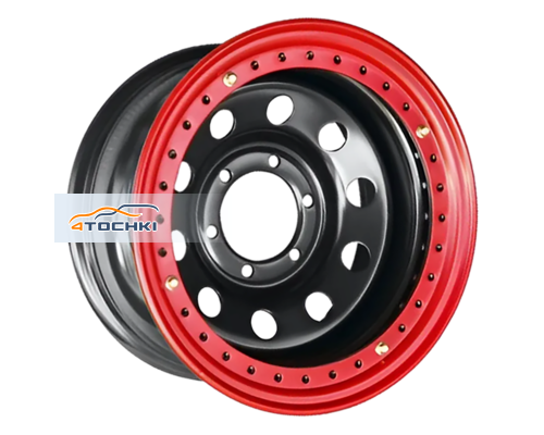 Купить диски Off-Road Wheels 10x16/6x139,7 ET-44 D110 Тойота Ниссан с бедлоком (красный) Черный от производителя Off-Road Wheels в Казани Купить диски Off-Road Wheels 10x16/6x139,7 ET-44 D110 Тойота Ниссан с бедлоком (красный) Черный от производителя Off-Road Wheels в Казани