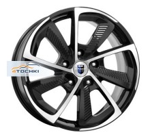 K&K 8x18/5x120 ET50 D65,1 C.T.G. (КС687) Алмаз черный