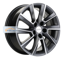Khomen Wheels 6x16/5x100 ET38 D57,1 KHW1604 (Kamiq/Rapid/Scala) Gray-FP