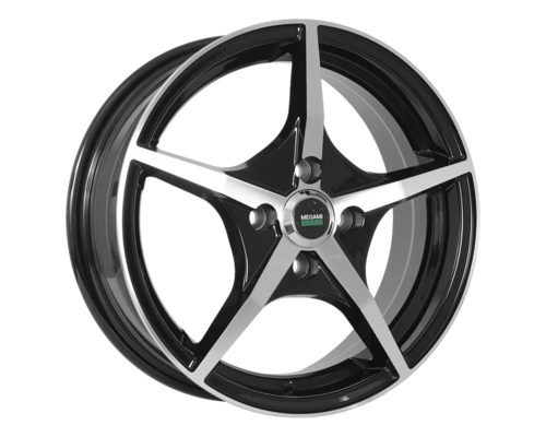 Купить диски Megami 5,5x14/4x100 ET35 D67,1 MGM-19FF BKF от производителя Megami в Казани Купить диски Megami 5,5x14/4x100 ET35 D67,1 MGM-19FF BKF от производителя Megami в Казани