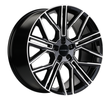 Khomen Wheels 9,5x21/5x112 ET36 D66,6 KHW2101 (E-tron) Black-FP