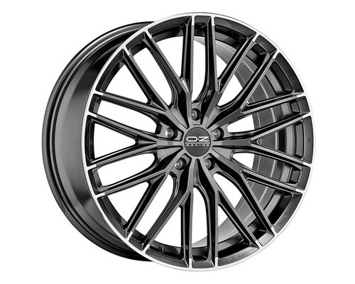 Купить диски OZ 8,5x19/5x114,3 ET35 D75 Gran Turismo HLT Star Graphite Diamond Lip от производителя OZ в Казани Купить диски OZ 8,5x19/5x114,3 ET35 D75 Gran Turismo HLT Star Graphite Diamond Lip от производителя OZ в Казани