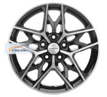Khomen Wheels 7x17/5x114,3 ET50 D67,1 KHW1709 (CX-5/Seltos/Optima) Black-FP