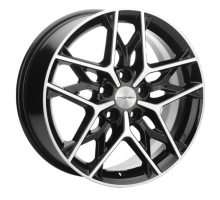 Khomen Wheels 7x17/5x108 ET50 D63,35 KHW1709 (Ford C-Max) Black-FP