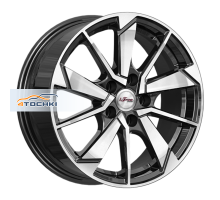 iFree 6,5x16/5x100 ET38 D57,1 Зиплайн (КС1042) Блэк Джек