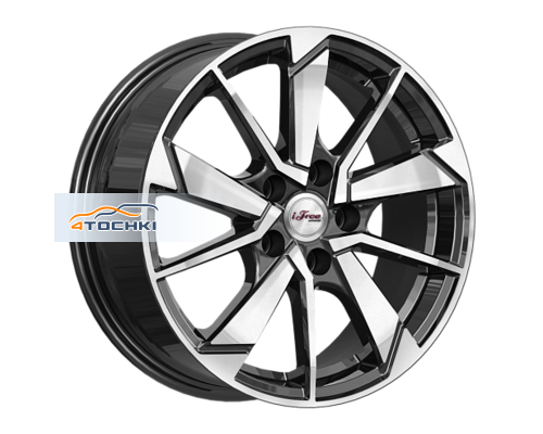 Купить диски iFree 6,5x16/5x100 ET38 D57,1 Зиплайн (КС1042) Блэк Джек от производителя iFree в Казани Купить диски iFree 6,5x16/5x100 ET38 D57,1 Зиплайн (КС1042) Блэк Джек от производителя iFree в Казани