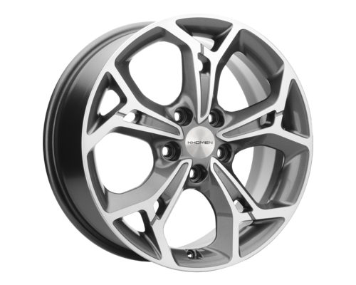 Купить диски Khomen Wheels 7x17/5x114,3 ET37 D66,5 KHW1702 (Jolion) Gray-FP от производителя Khomen Wheels в Казани
