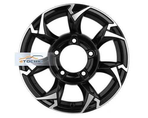 Купить диски Khomen Wheels 5,5x15/5x139,7 ET5 D108,1 KHW1505 (Jimny) Black-FP от производителя Khomen Wheels в Казани Купить диски Khomen Wheels 5,5x15/5x139,7 ET5 D108,1 KHW1505 (Jimny) Black-FP от производителя Khomen Wheels в Казани