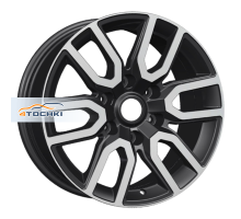 Khomen Wheels 8x17/6x139,7 ET46 D67,1 KHW1723 (Pajero) Black-FP