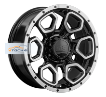 LS 9x18/5x150 ET30 D110,1 1345 BKF (конус, Колпак+лого)