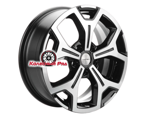 Купить диски Khomen Wheels 6,5x17/5x108 ET33 D60,1 KHW1710 (Chery Tiggo 7pro) Black-FP от производителя Khomen Wheels в Казани