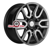 Khomen Wheels 8x17/6x139,7 ET38 D67,1 KHW1723 (Pajero Sport) Gray