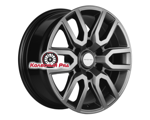 Купить диски Khomen Wheels 8x17/6x139,7 ET38 D67,1 KHW1723 (Pajero Sport) Gray от производителя Khomen Wheels в Казани