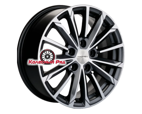 Купить диски Khomen Wheels 6,5x16/5x114,3 ET44 D67,1 KHW1611 (Huyndai/Kia) Gray-FP от производителя Khomen Wheels в Казани